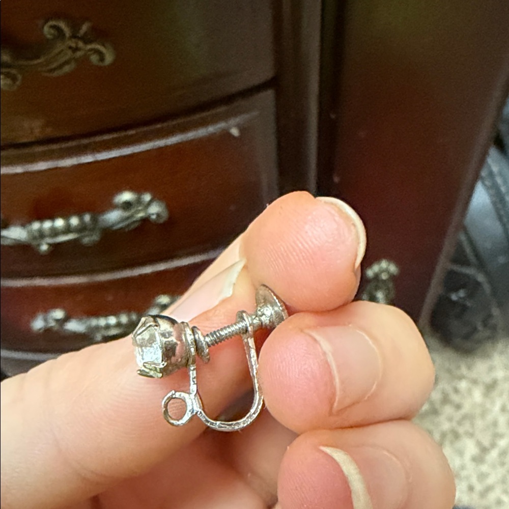Vintage screw on earrings Jewelry Set - Picture 9 of 9